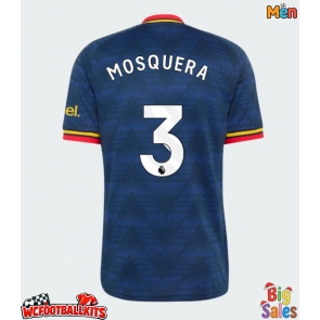 Arsenal Cristhian Mosquera #3 Replica Away Stadium Shirt 2026-27 Short Sleeve